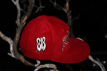 Load image into Gallery viewer, Red Corduroy Snapback
